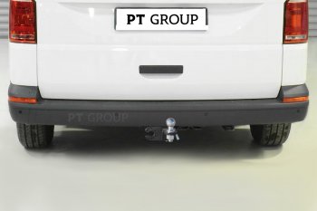 14 669 р. Фаркоп PT GROUP /съемный квадрат/ VOLKSWAGEN Transporter 2003-/ Multivan 2003-/ Caravelle 2003- Volkswagen Multivan T5 рестайлинг (2009-2015)  с доставкой в г. Майкоп. Увеличить фотографию 3