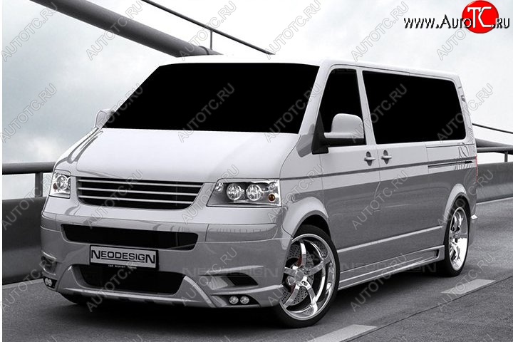 39 949 р. Передний бампер Neodesign Volkswagen Transporter T5 дорестайлинг (2003-2009)  с доставкой в г. Майкоп