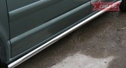12 914 р. Защита порогов California Souz-96 (d60) Volkswagen Transporter T5 дорестайлинг (2003-2009)  с доставкой в г. Майкоп. Увеличить фотографию 2