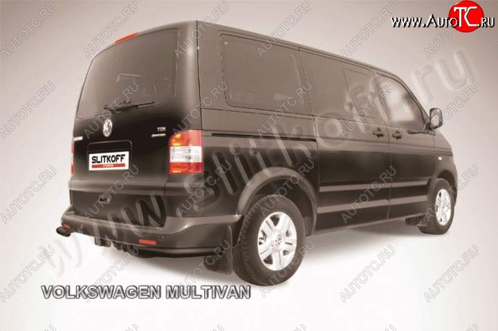 5 749 р. Уголки d57  Volkswagen Transporter  T5 (2003-2009) дорестайлинг (Цвет: серебристый)  с доставкой в г. Майкоп