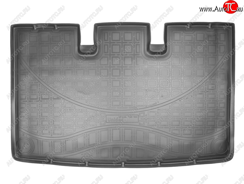 2 499 р. Коврик в багажник Norplast Unidec Volkswagen Caravelle T5 рестайлинг (2009-2015) (Цвет: черный)  с доставкой в г. Майкоп