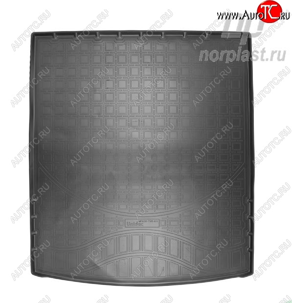 2 599 р. Коврик в багажник Norplast (сложенный 3 ряд) Volkswagen Teramont CA1 дорестайлинг (2016-2020)  с доставкой в г. Майкоп