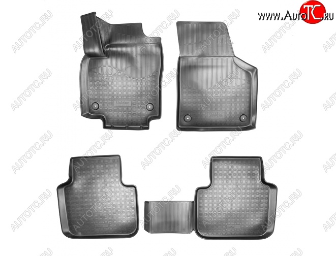 2 289 р. Коврики салонные Noplast  Volkswagen Teramont  CA1 (2016-2020) дорестайлинг  с доставкой в г. Майкоп
