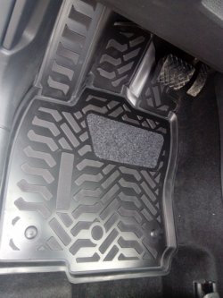1 799 р. Коврики в салон Aileron 3D Volkswagen Tiguan Mk2 дорестайлинг (2016-2020)  с доставкой в г. Майкоп. Увеличить фотографию 2