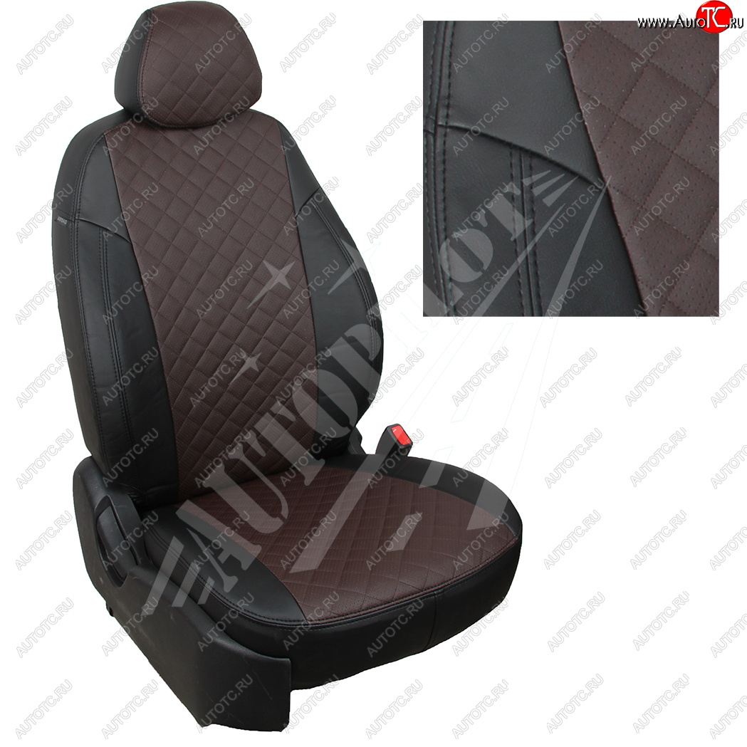 8 749 р. Чехлы сидений AUTOPILOT Экокожа Ромб (комплектация Comfortline/Highline, со столиками/без столиков, пасс. спинка трансформер) Volkswagen Tiguan Mk2 (2016-2022) дорестайлинг, рестайлинг (Черный + Шоколад) с доставкой в г. Майкоп Увеличить фотографию 1 8 749 р. Чехлы сидений AUTOPILOT Экокожа Ромб (комплектация Comfortline/Highline, со столиками/без столиков, пасс. спинка трансформер) Volkswagen Tiguan Mk2 (2016-2022) дорестайлинг, рестайлинг (Черный + Шоколад) с доставкой в г. Майкоп