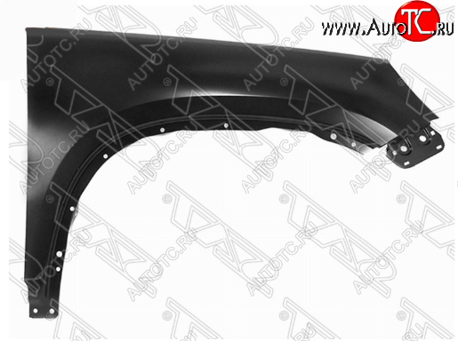 4 399 р. Правое переднее крыло SAT (пр-во Тайвань) Volkswagen Tiguan NF рестайлинг (2011-2017) (Неокрашенное)  с доставкой в г. Майкоп