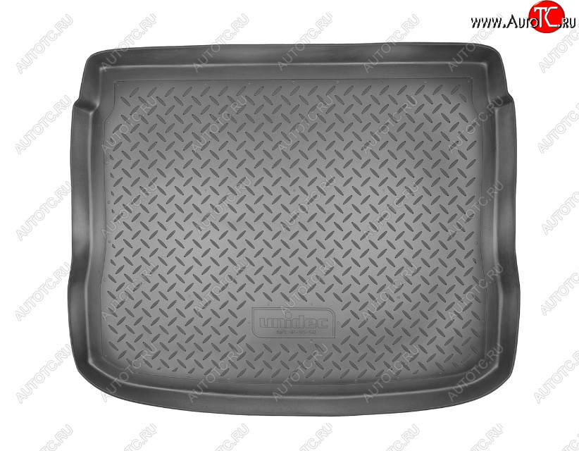1 799 р. Коврик в багажник Norplast Unidec  Volkswagen Tiguan  NF (2011-2017) рестайлинг (Цвет: черный)  с доставкой в г. Майкоп