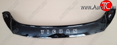 999 р. Дефлектор капота Russtal Volkswagen Tiguan NF дорестайлинг (2006-2011)  с доставкой в г. Майкоп