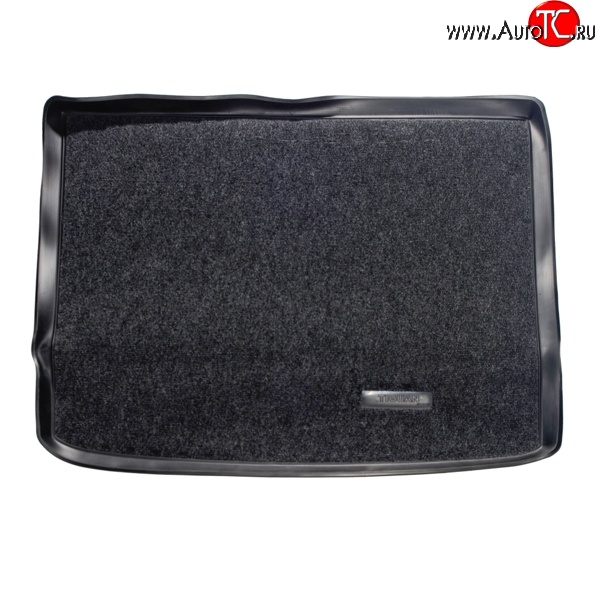 1 249 р. Коврик в багажник Aileron (полиуретан, покрытие Soft)  Volkswagen Tiguan  NF (2006-2011) дорестайлинг  с доставкой в г. Майкоп