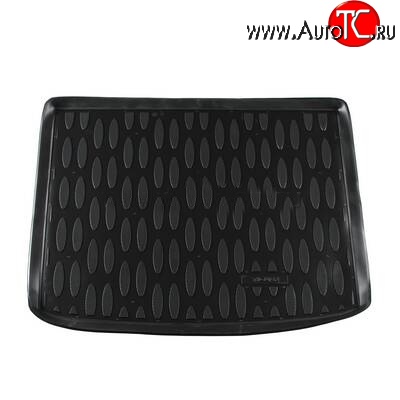1 299 р. Коврик в багажник Aileron (полиуретан)  Volkswagen Tiguan  NF (2006-2011) дорестайлинг  с доставкой в г. Майкоп