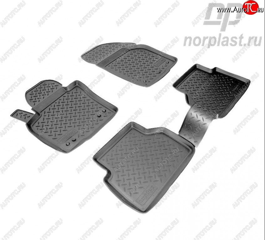 2 359 р. Комплект салонных ковриков Norplast Volkswagen Tiguan NF дорестайлинг (2006-2011)  с доставкой в г. Майкоп