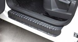 2 199 р. Накладки порожков салона RA Volkswagen Tiguan NF рестайлинг (2011-2017) (Комплект (передние+задние))  с доставкой в г. Майкоп. Увеличить фотографию 3