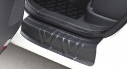 2 199 р. Накладки порожков салона RA Volkswagen Tiguan NF рестайлинг (2011-2017) (Комплект (передние+задние))  с доставкой в г. Майкоп. Увеличить фотографию 4