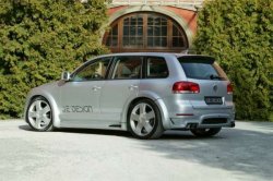 11 949 р. Пороги накладки JE DESIGN Volkswagen Touareg GP дорестайлинг (2002-2007) (Неокрашенные)  с доставкой в г. Майкоп. Увеличить фотографию 2