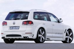 11 949 р. Пороги накладки JE DESIGN Volkswagen Touareg GP дорестайлинг (2002-2007) (Неокрашенные)  с доставкой в г. Майкоп. Увеличить фотографию 4