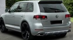 1 299 р. Реснички на фонари CT Volkswagen Touareg 1 GP рестайлинг (2006-2010) (Неокрашенные)  с доставкой в г. Майкоп. Увеличить фотографию 2