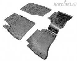 2 569 р. Комплект салонных ковриков Norplast Volkswagen Touareg GP рестайлинг (2006-2010)  с доставкой в г. Майкоп. Увеличить фотографию 2