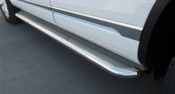 94 999 р. Широкая защита порогов Russtal Volkswagen Touareg NF рестайлинг (2014-2018) (Поверхность листа (вариант 1))  с доставкой в г. Майкоп. Увеличить фотографию 9