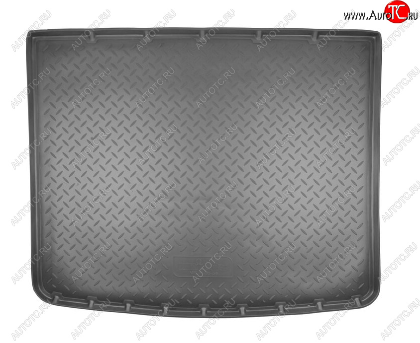 1 999 р. Коврик в багажник Norplast Unidec (2-х зонный климат контроль) Volkswagen Touareg NF рестайлинг (2014-2018) (Цвет: черный)  с доставкой в г. Майкоп