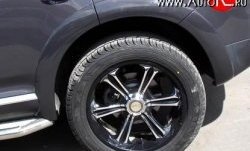 15 699 р. Комплект накладок на колёсные арки R-Line 7L Volkswagen Touareg 1 GP рестайлинг (2006-2010) (Неокрашенные)  с доставкой в г. Майкоп. Увеличить фотографию 2
