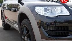 15 699 р. Комплект накладок на колёсные арки R-Line 7L Volkswagen Touareg 1 GP рестайлинг (2006-2010) (Неокрашенные)  с доставкой в г. Майкоп. Увеличить фотографию 3