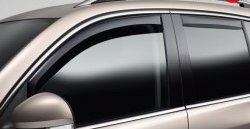 Дефлекторы окон (ветровики) Novline 4 шт Volkswagen Touareg 1 GP рестайлинг (2006-2010)