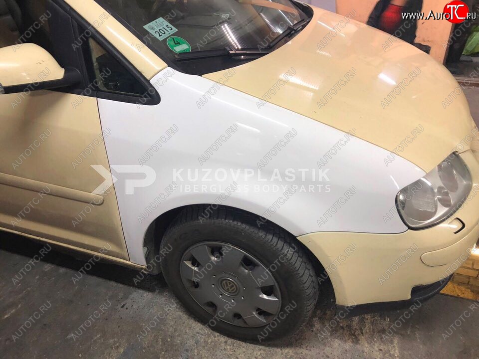 12 219 р. Комплект передних крыльев Standart (стеклопластик) Volkswagen Touran 1T дорестайлинг минивэн (2003-2006)  с доставкой в г. Майкоп