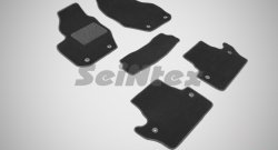 Износостойкие коврики в салон SeiNtex Premium LUX 4 шт. (ворсовые) Volvo S60  FS седан (2010-2013) дорестайлинг