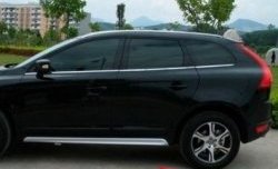 32 399 р. Пороги накладки CT Volvo XC60  дорестайлинг (2008-2013) (Неокрашенные)  с доставкой в г. Майкоп. Увеличить фотографию 2