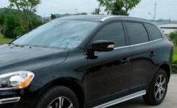 32 399 р. Пороги накладки CT Volvo XC60  дорестайлинг (2008-2013) (Неокрашенные)  с доставкой в г. Майкоп. Увеличить фотографию 3