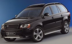 3 449 р. Реснички на фары INDIVIDUAL Volvo XC90 C 2-ой рестайлинг (2010-2014) (Неокрашенные)  с доставкой в г. Майкоп. Увеличить фотографию 2