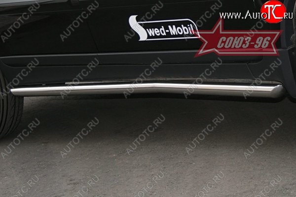 11 969 р. Защита штатных порогов Souz-96 (d60) Volvo XC90 C 2-ой рестайлинг (2010-2014)  с доставкой в г. Майкоп