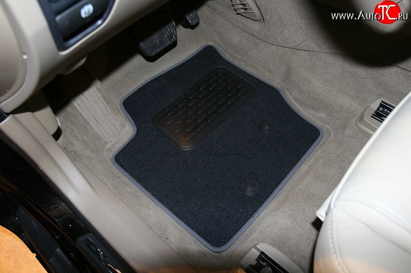 319 р. Коврики в салон Element 4 шт. (текстиль) (АКПП) Volvo XC90 C дорестайлинг (2002-2006)  с доставкой в г. Майкоп